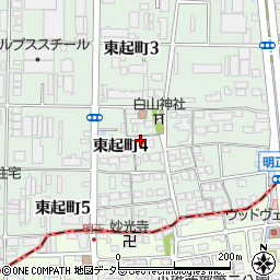 愛知県名古屋市中川区東起町4丁目103周辺の地図