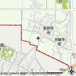 滋賀県野洲市吉川1396-4周辺の地図