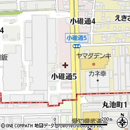 愛知県名古屋市中川区小碓町周辺の地図