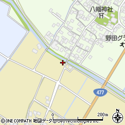 滋賀県野洲市五条508周辺の地図