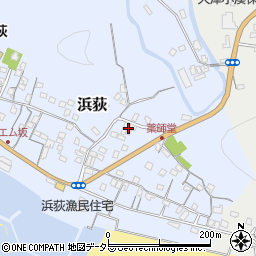 千葉県鴨川市浜荻1247周辺の地図