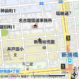 クレスト姫宮周辺の地図