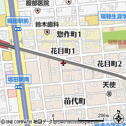 愛知県名古屋市瑞穂区苗代町5-20周辺の地図