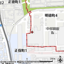 愛知県名古屋市中川区正保町周辺の地図