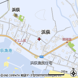 千葉県鴨川市浜荻1411周辺の地図