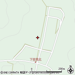 兵庫県丹波篠山市下筱見698-1周辺の地図
