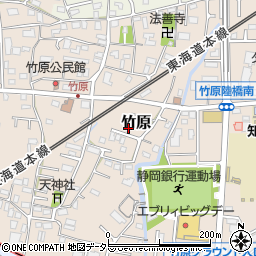 静岡県駿東郡長泉町竹原192-8周辺の地図