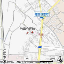 滋賀県東近江市建部日吉町548周辺の地図