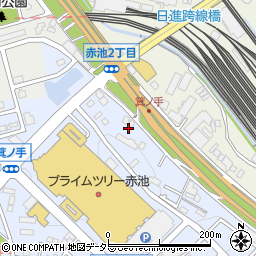 愛知県日進市赤池町箕ノ手2-715周辺の地図
