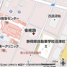 いすゞ自動車中部株式会社　沼津支店周辺の地図