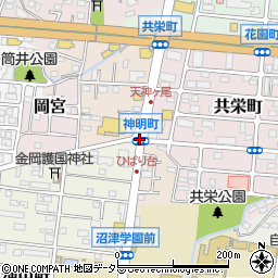神田町周辺の地図