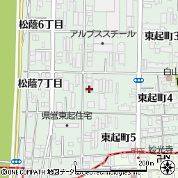 愛知県名古屋市中川区東起町4丁目133周辺の地図
