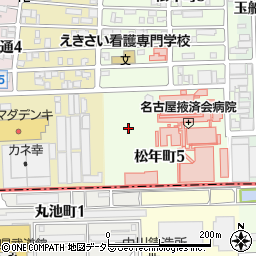 愛知県名古屋市中川区松年町5丁目2-1周辺の地図
