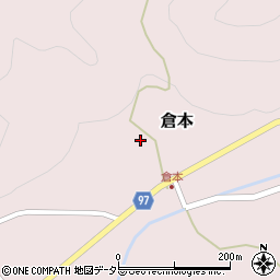 兵庫県丹波篠山市倉本199周辺の地図