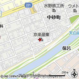 京楽産業天白工場周辺の地図