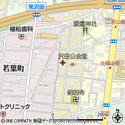 静岡県沼津市沢田町5周辺の地図