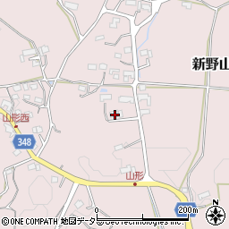 岡山県津山市新野山形538周辺の地図