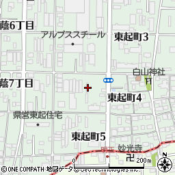 愛知県名古屋市中川区東起町4丁目126周辺の地図