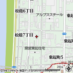 レオパレスグランシャリオ周辺の地図