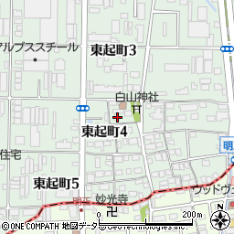 愛知県名古屋市中川区東起町4丁目101周辺の地図
