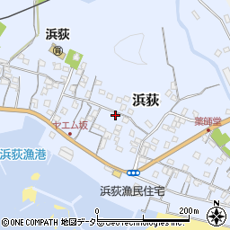 千葉県鴨川市浜荻1413周辺の地図