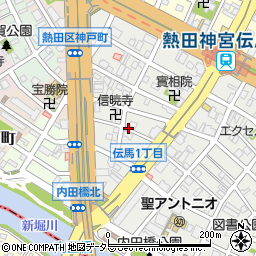 〒456-0034 愛知県名古屋市熱田区伝馬の地図