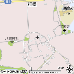 千葉県鴨川市打墨284周辺の地図