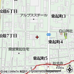 愛知県名古屋市中川区東起町4丁目128周辺の地図