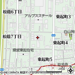 愛知県名古屋市中川区東起町4丁目130周辺の地図