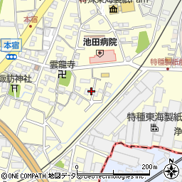 静岡県駿東郡長泉町本宿540-5周辺の地図