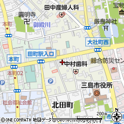 熊沢・糸店周辺の地図