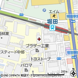 愛知県名古屋市瑞穂区桃園町3-8周辺の地図