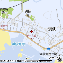 千葉県鴨川市浜荻1465周辺の地図