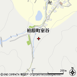 兵庫県丹波市柏原町室谷周辺の地図