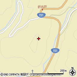 愛知県北設楽郡東栄町振草古戸樺周辺の地図