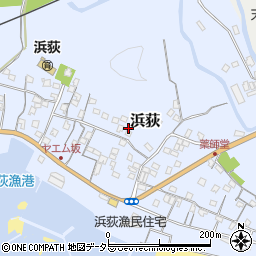 千葉県鴨川市浜荻1231周辺の地図