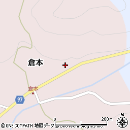 兵庫県丹波篠山市倉本209周辺の地図