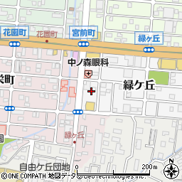 中部建商株式会社　沼津営業所周辺の地図