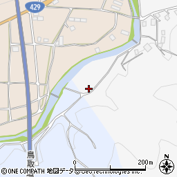 岡山県美作市川東3周辺の地図