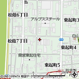 愛知県名古屋市中川区東起町4丁目132周辺の地図