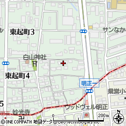 愛知県名古屋市中川区東起町4丁目74周辺の地図