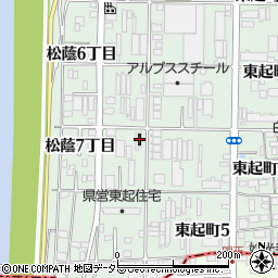 愛知県名古屋市中川区東起町4丁目134周辺の地図