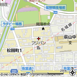 愛知県名古屋市瑞穂区松園町2丁目29周辺の地図