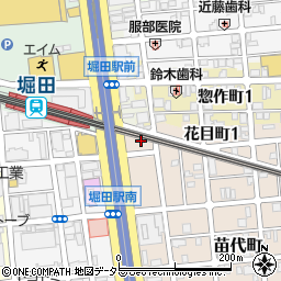 愛知県名古屋市瑞穂区苗代町1-8周辺の地図