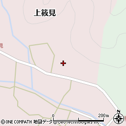 兵庫県丹波篠山市上筱見341-1周辺の地図