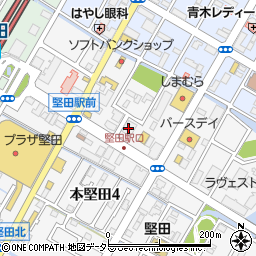 関西みらい銀行堅田支店 ＡＴＭ周辺の地図