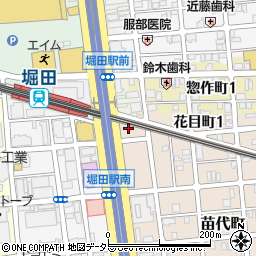 愛知県名古屋市瑞穂区苗代町1周辺の地図