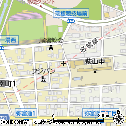 愛知県名古屋市瑞穂区松園町2丁目18周辺の地図