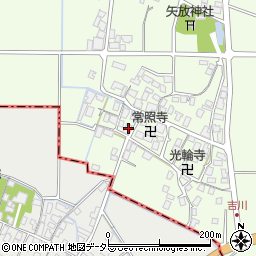 滋賀県野洲市吉川1401周辺の地図