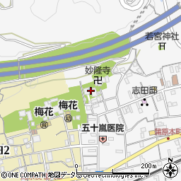 長榮寺周辺の地図
